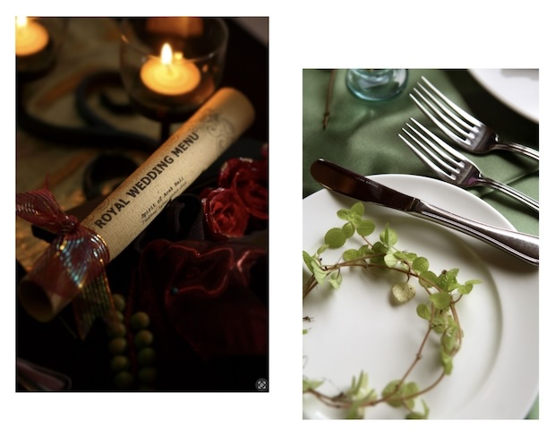 ロイヤルピタマハ テーブルセットアップ